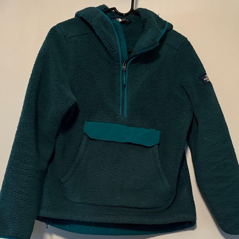The North Face Women’s Deep Teal Fleece Hoodie